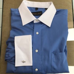 Blue Signature Collection 17.5 Men’s Dress Shirt